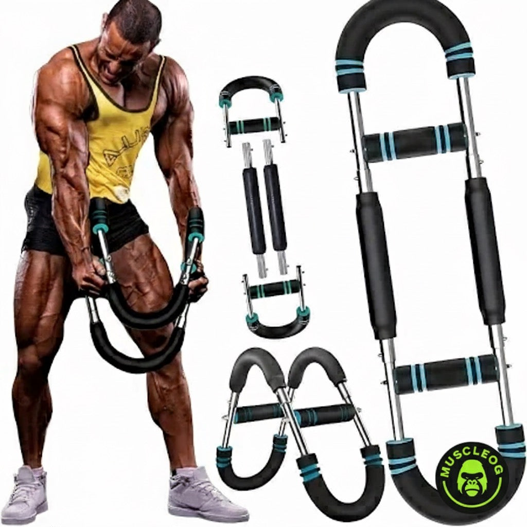 MuscleOG PowerBar™ – Adjustable U-Shaped Arm & Chest Trainer